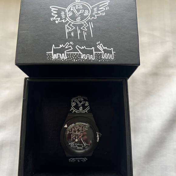 Q Timex x Keith Haring Watch. NWOT. Still in Box. GREAT FATHER'S DAY GIFT - Picture 3 of 13